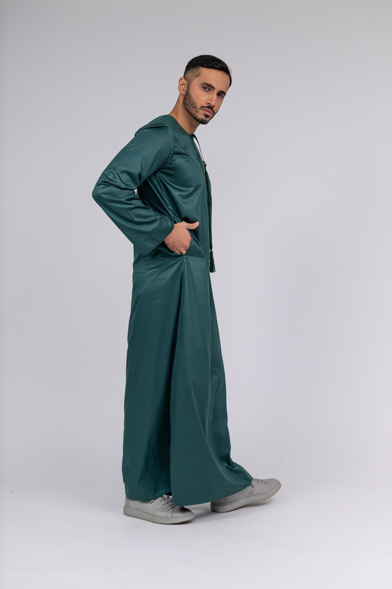 Forest Green Emirati Thobe