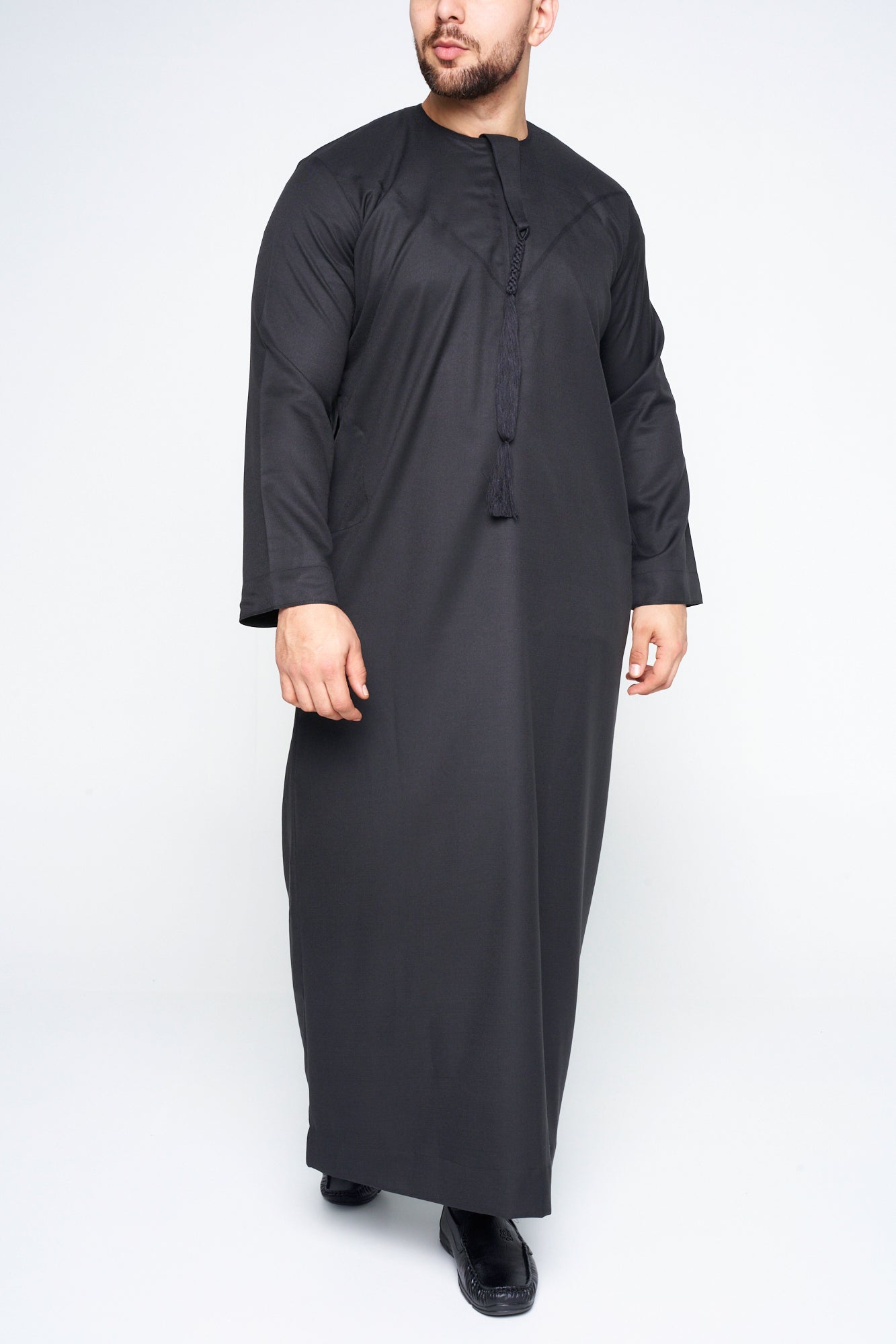 Premium Black Emirati Thobe