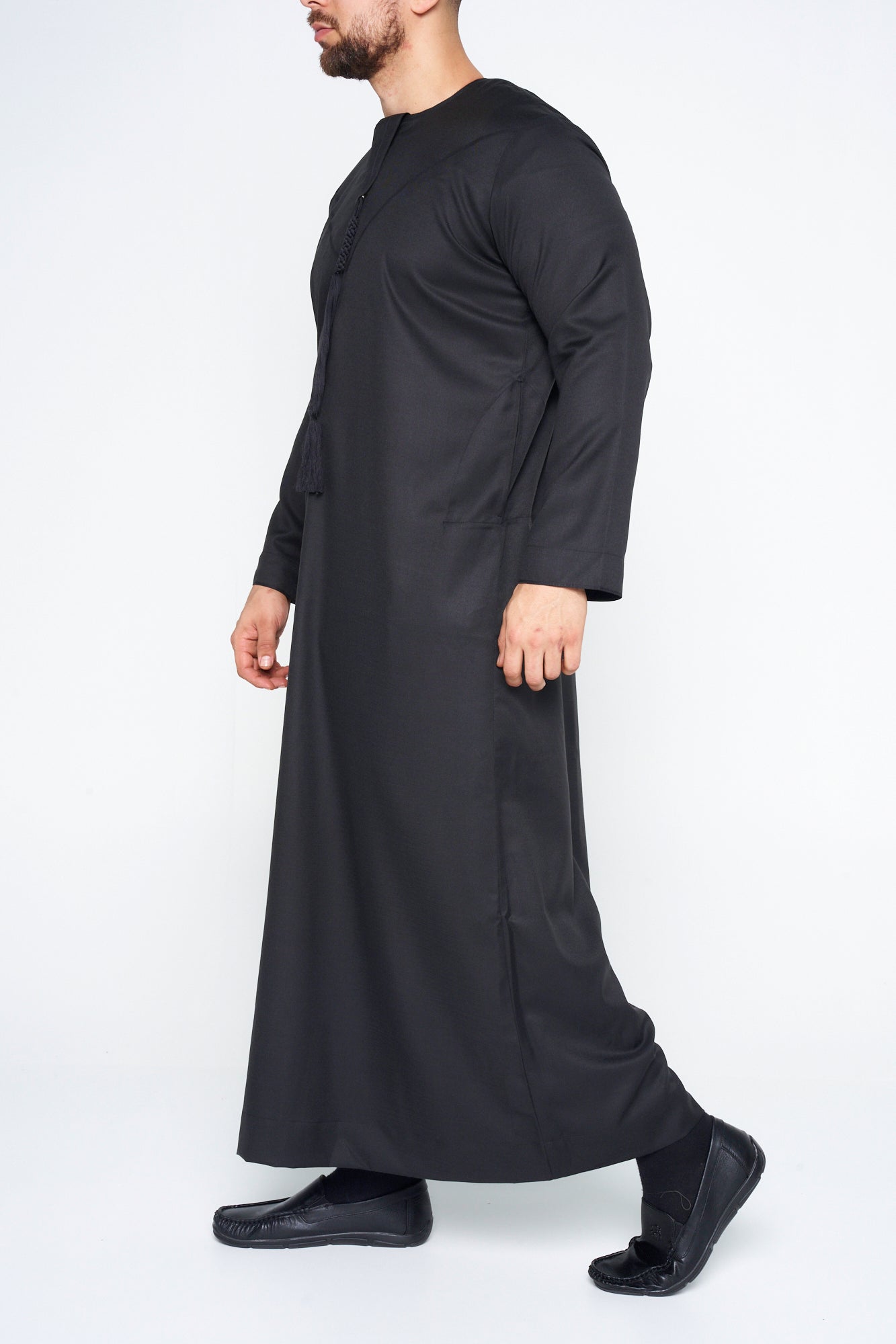 Premium Black Emirati Thobe