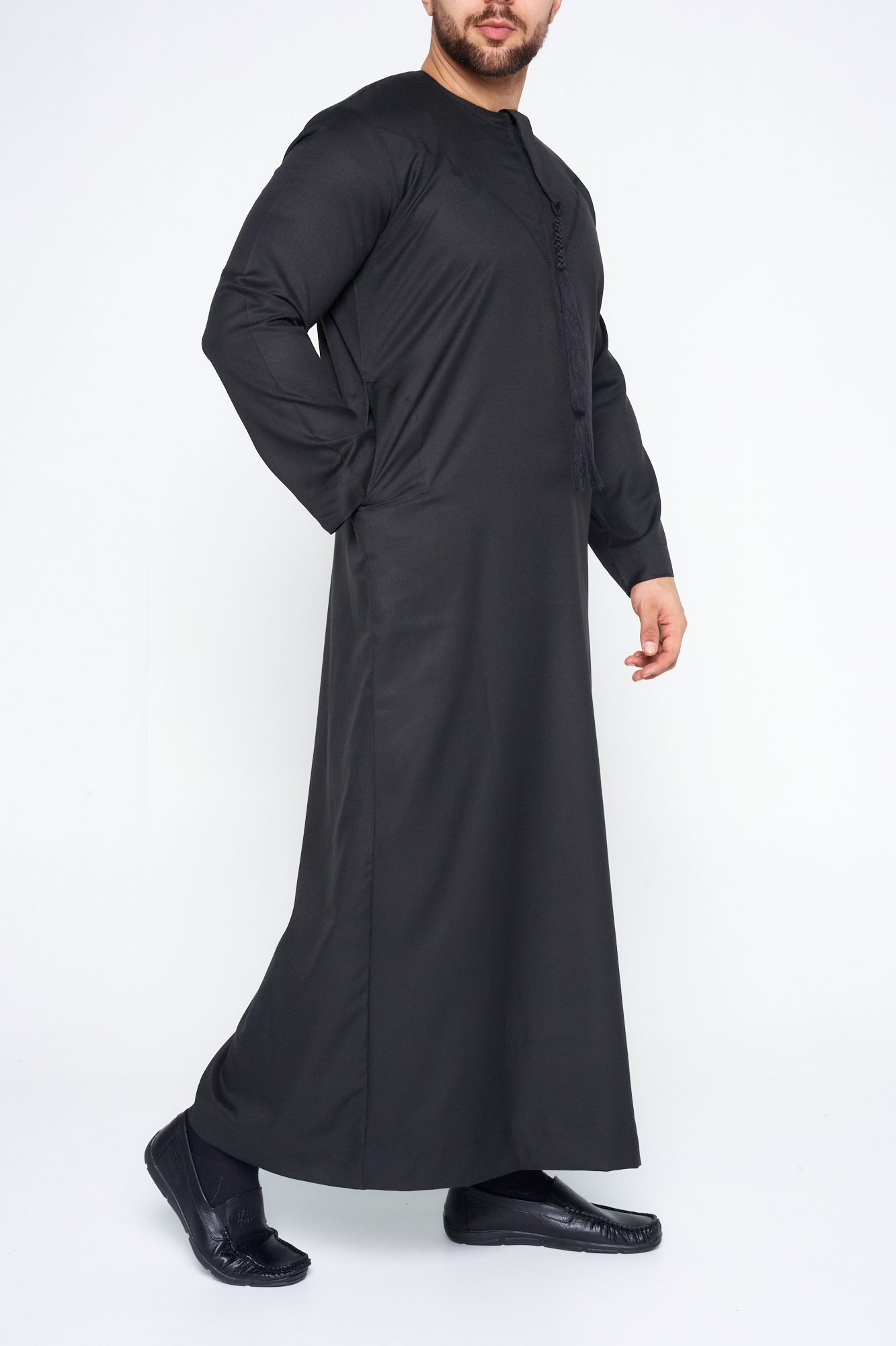 Premium Black Emirati Thobe