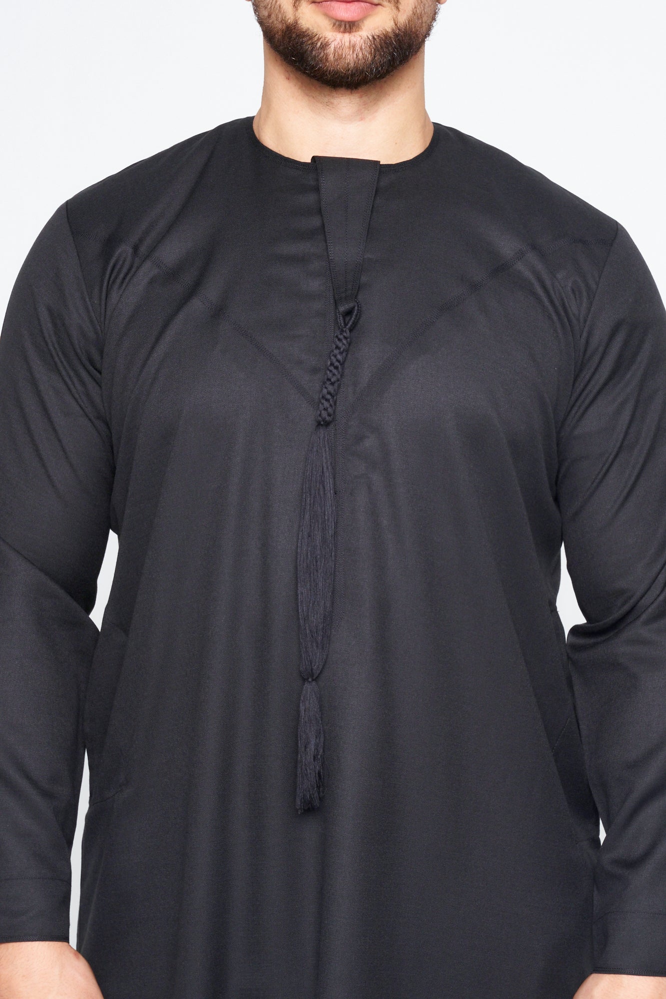 Premium Black Emirati Thobe