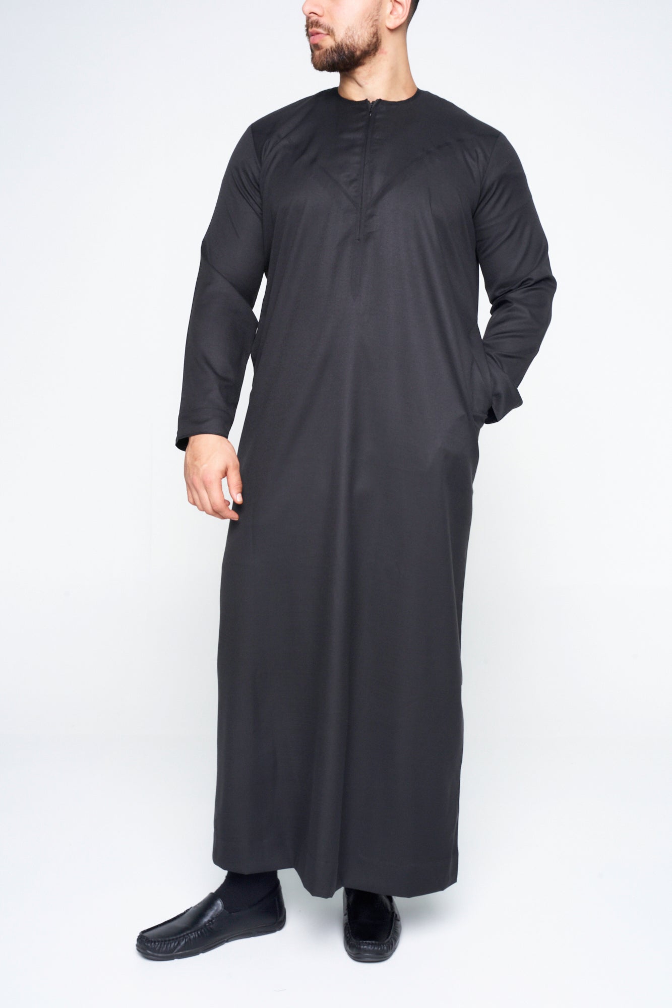 Premium Black Emirati Thobe