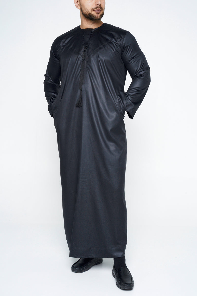 Black Emirati Thobe