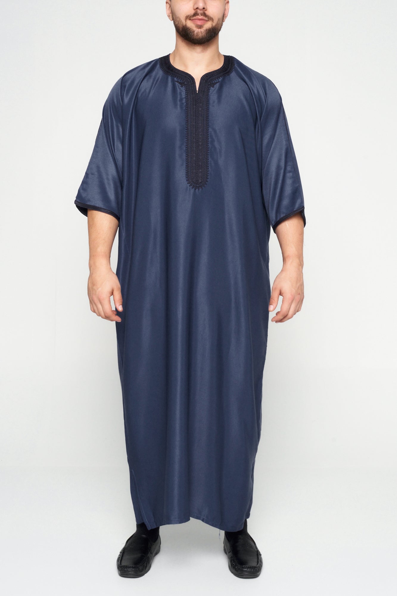 Navy Moroccan Thobe