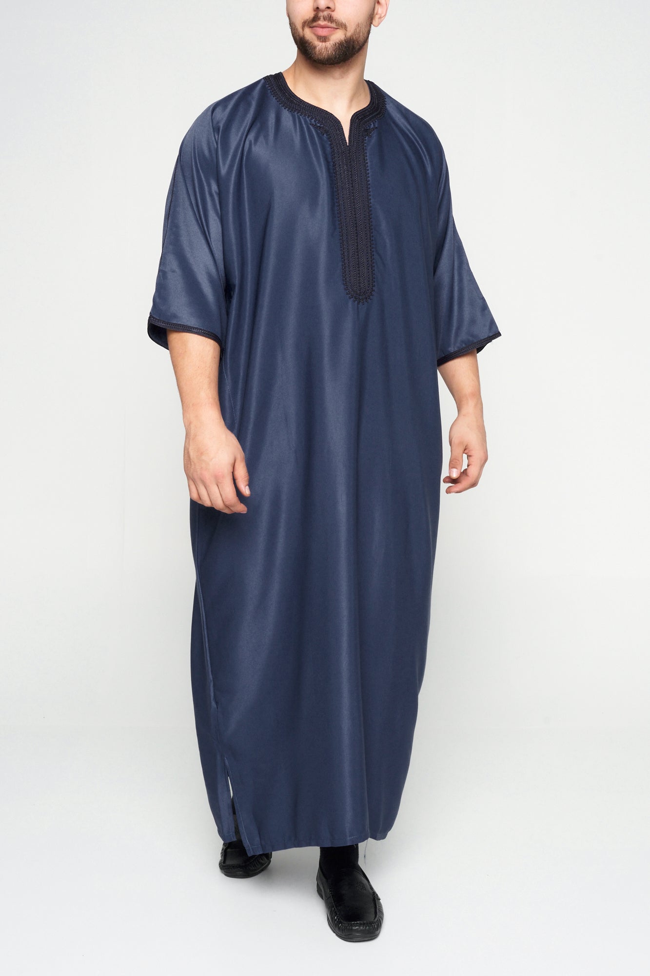 Navy Moroccan Thobe