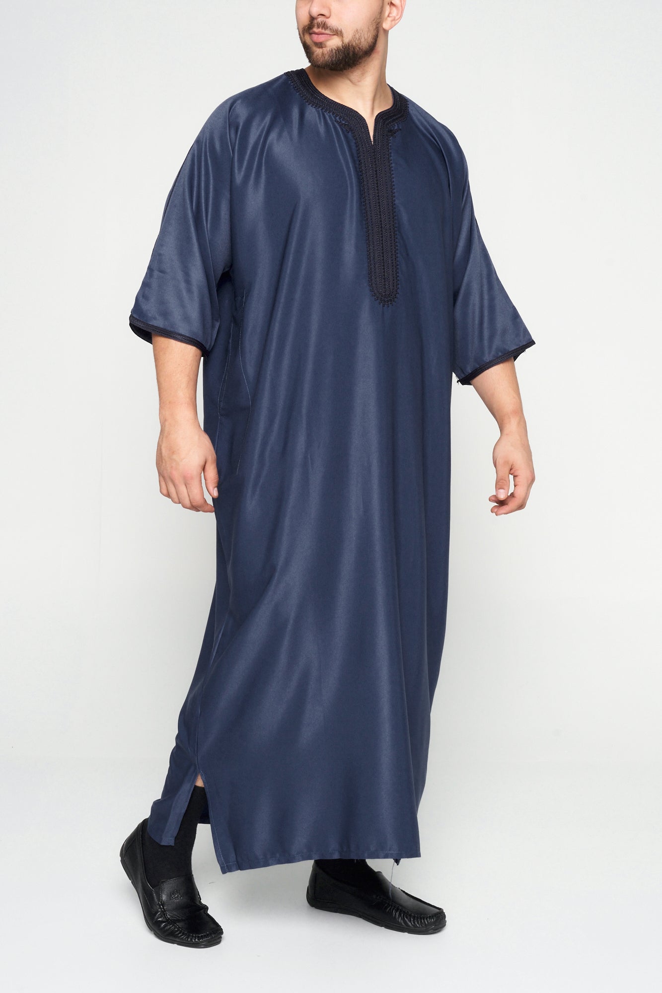 Navy Moroccan Thobe