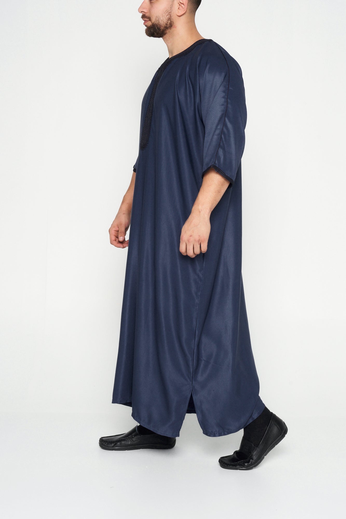 Navy Moroccan Thobe