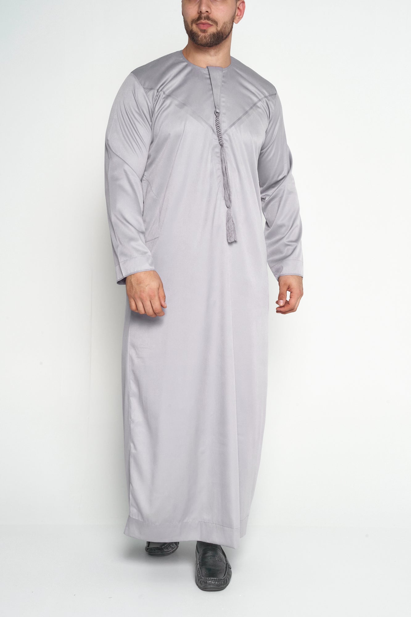 Kids Steel Grey Emirati Thobe