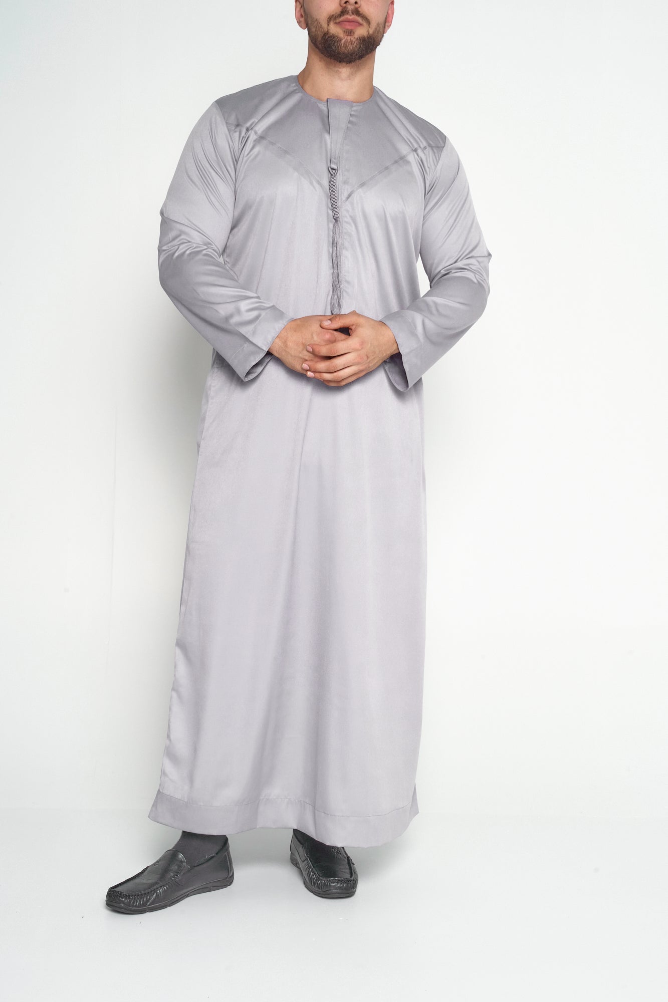 Kids Steel Grey Emirati Thobe