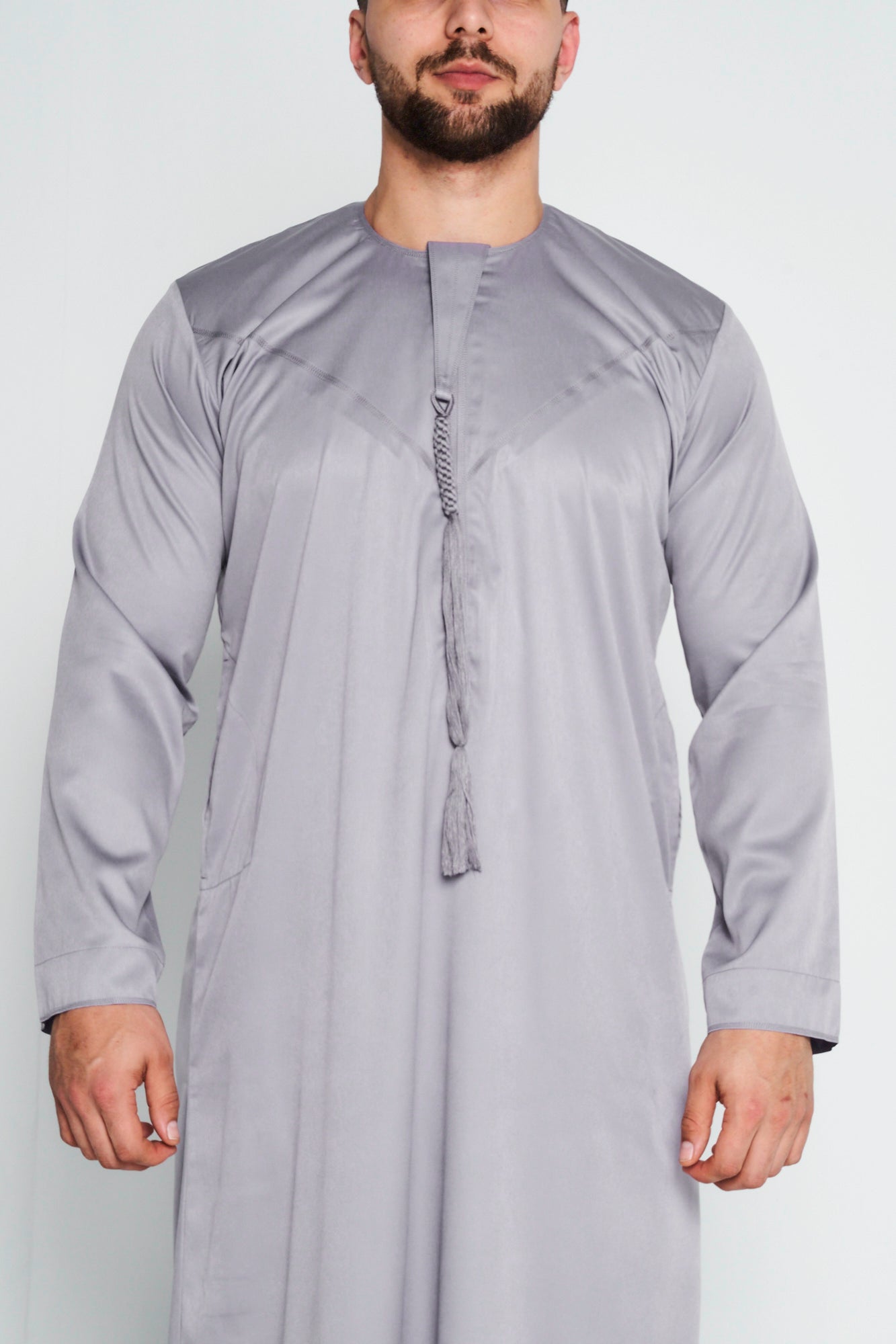 Steel Grey Emirati Thobe