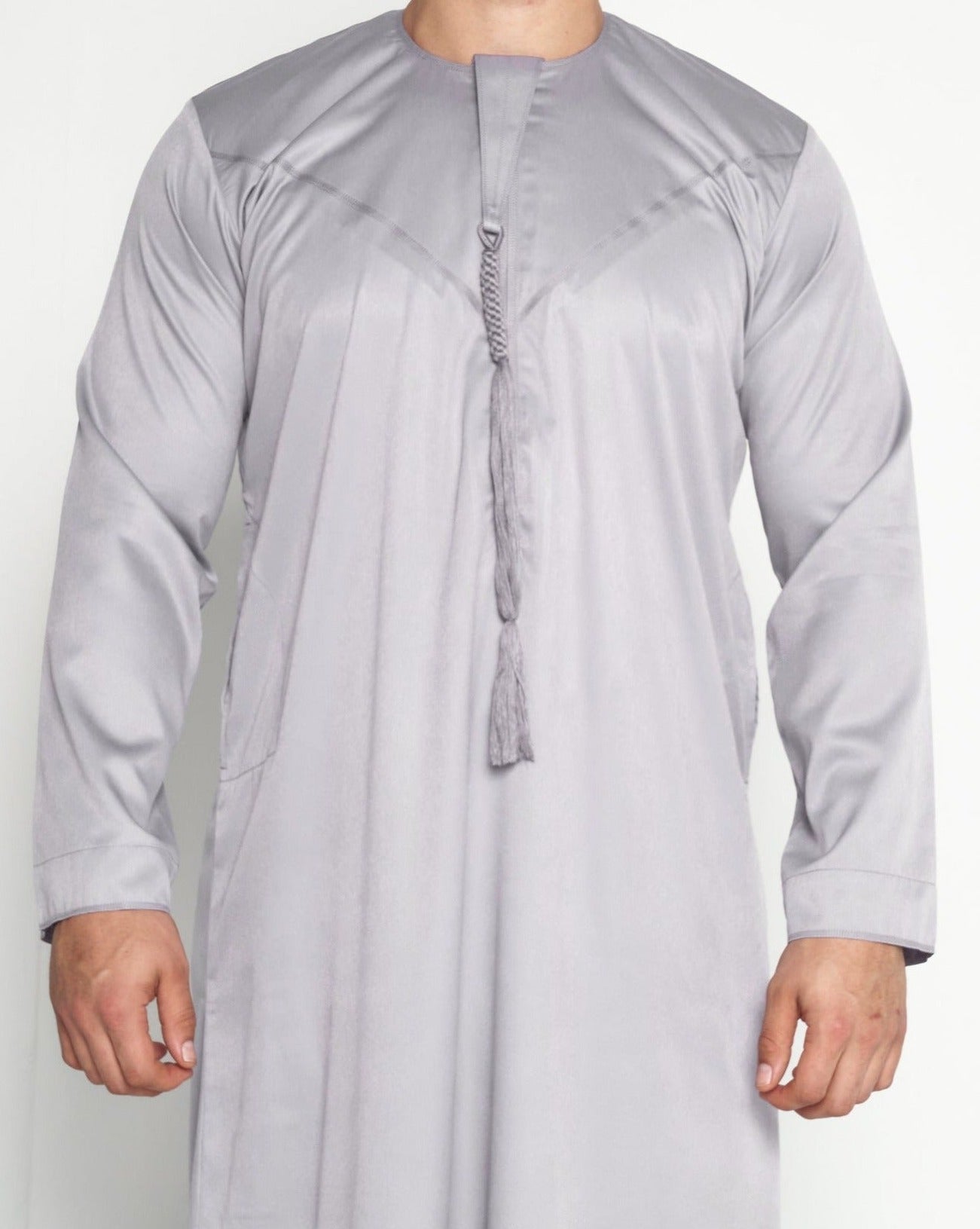 Kids Steel Grey Emirati Thobe