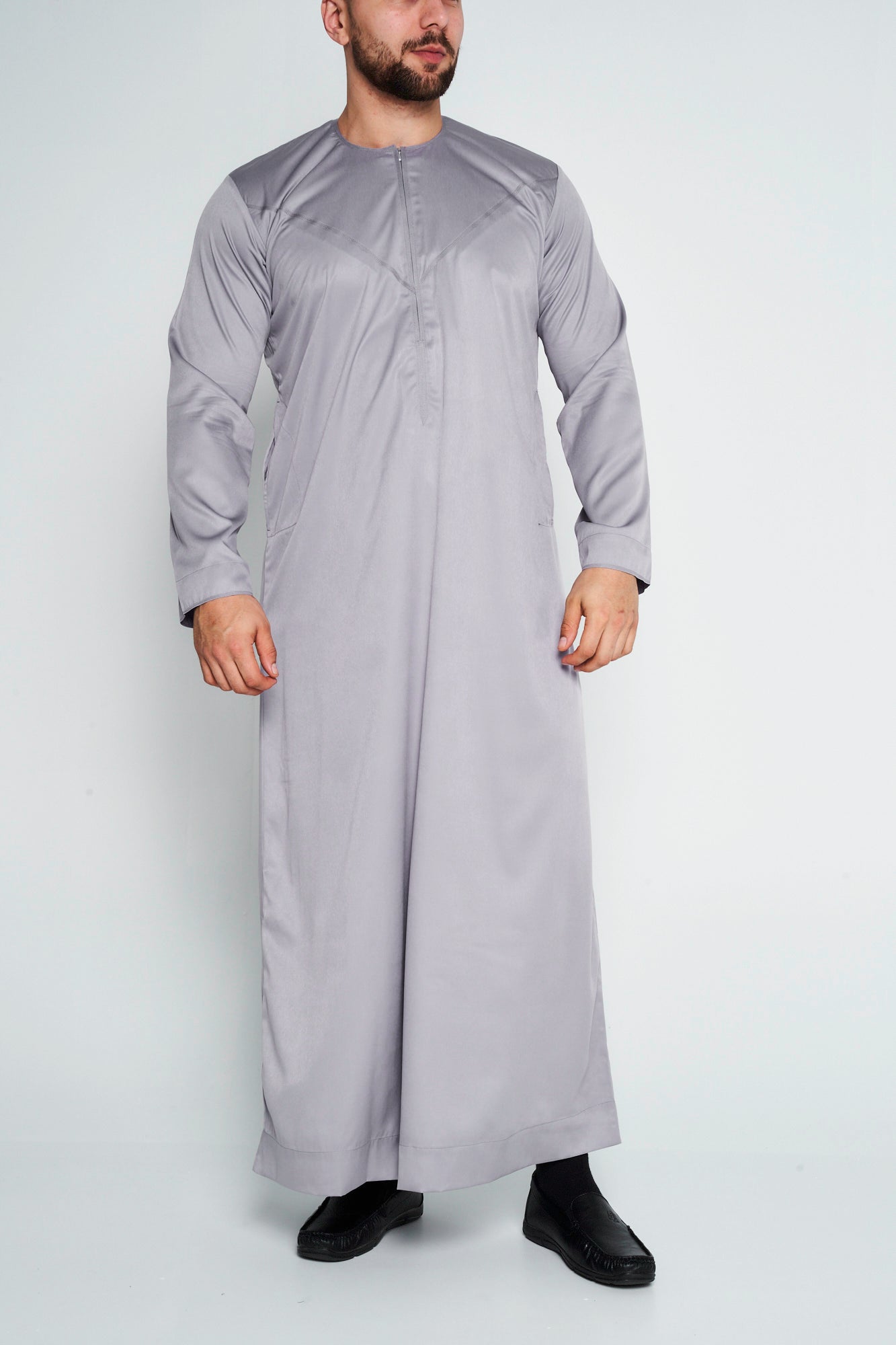 Steel Grey Emirati Thobe