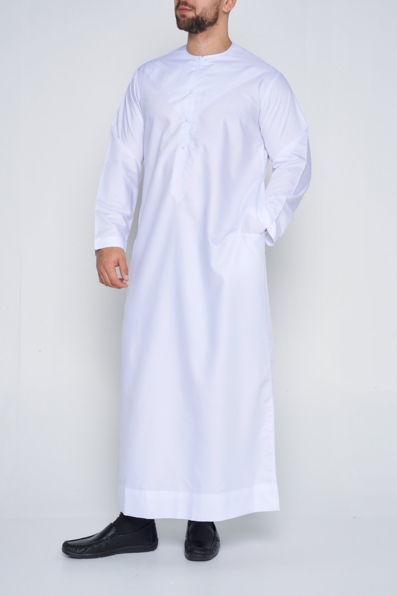 Royal White Emirati Thobe