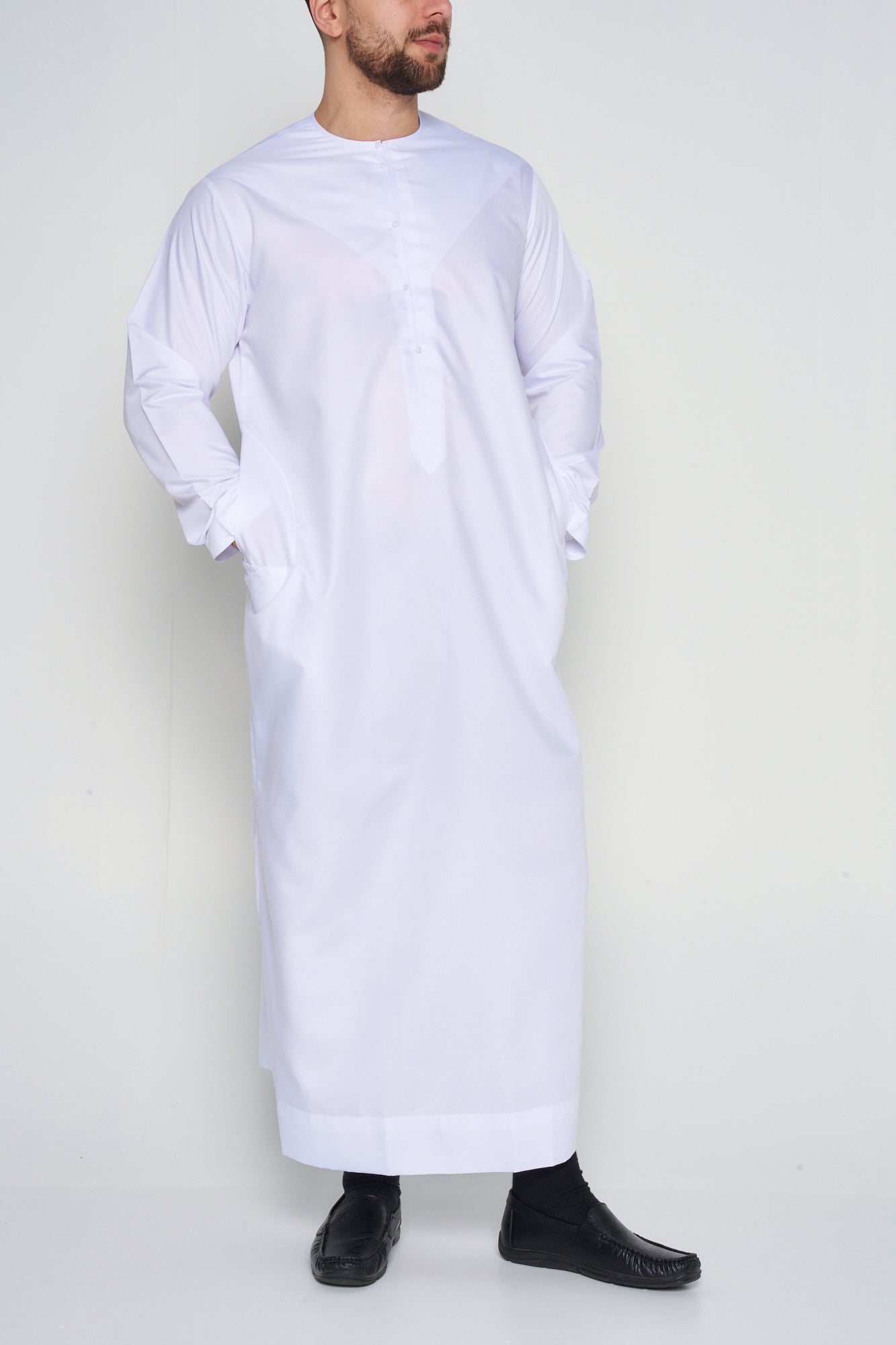 Royal White Emirati Thobe