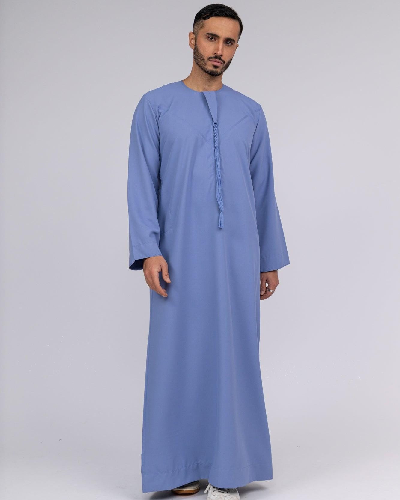 Classic Blue Emirati Thobe