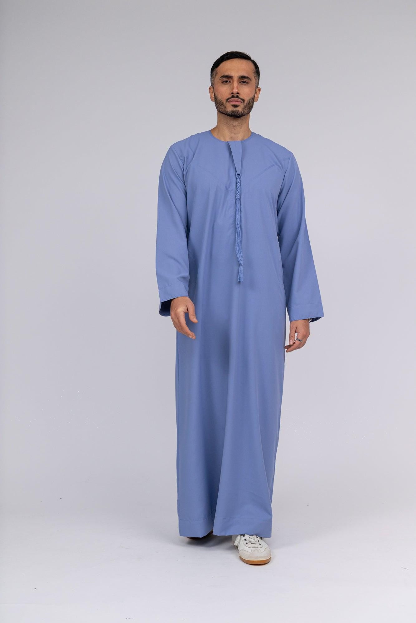 Classic Blue Emirati Thobe