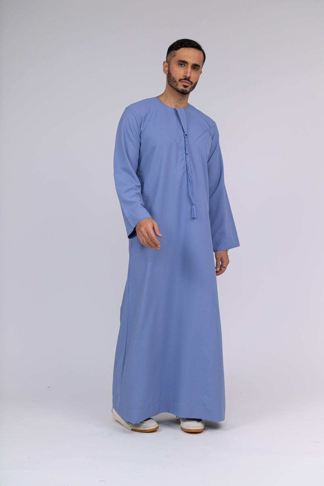 Classic Blue Emirati Thobe