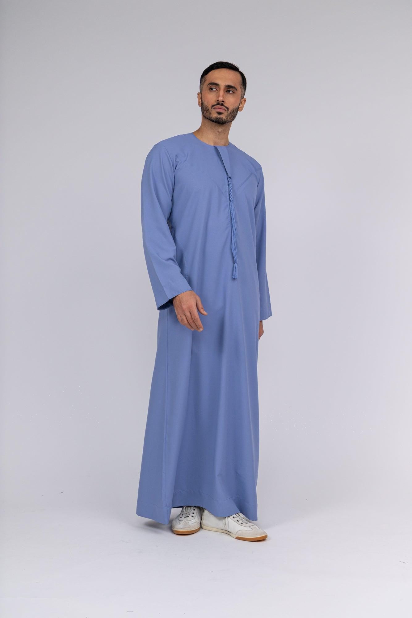 Classic Blue Emirati Thobe