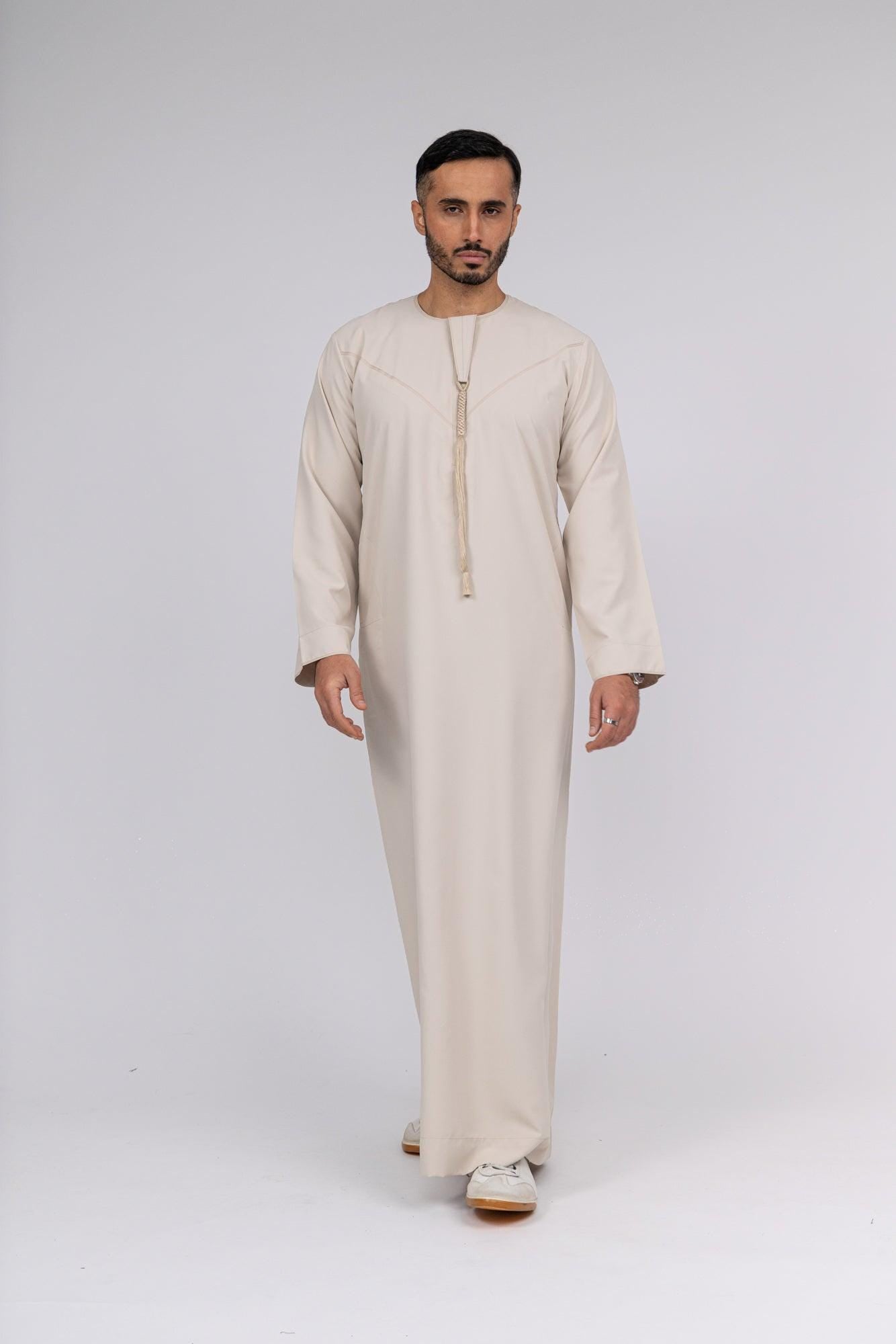 Classic Beige Emirati Thobe