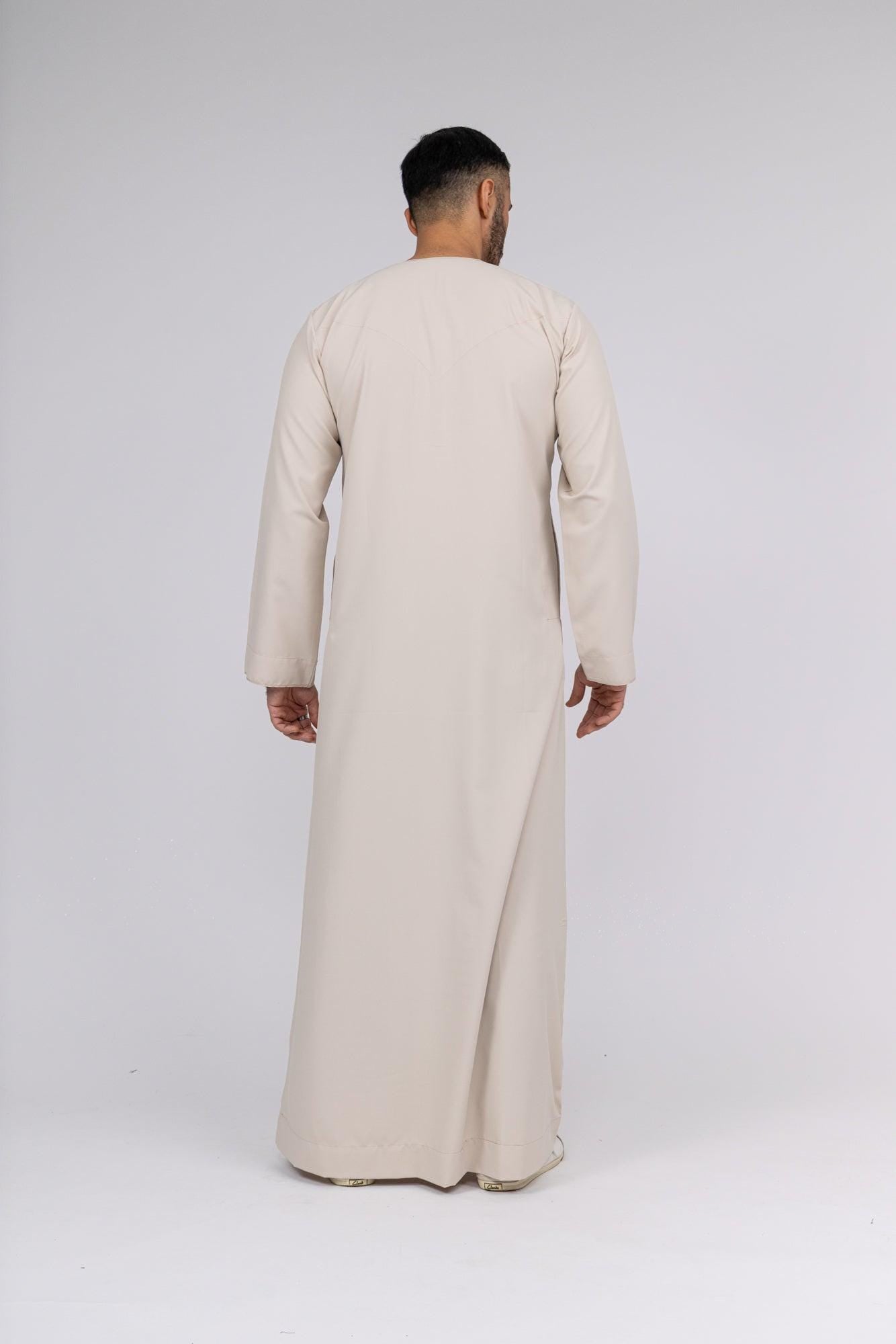 Classic Beige Emirati Thobe
