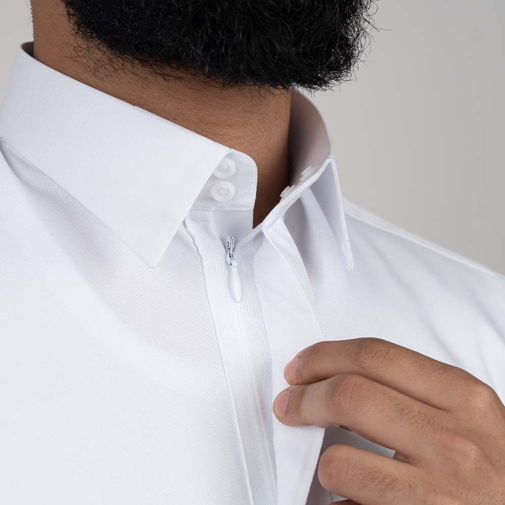 White Al Aseel Qatari Thobe