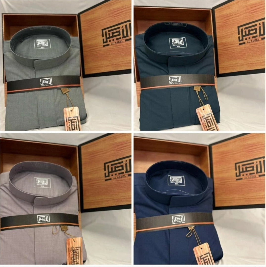 Al-Aseel Summer Thobe (Assorted Colours)