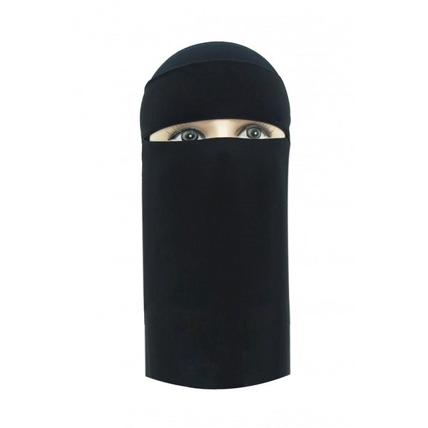 Single Layer Tie Back Niqab