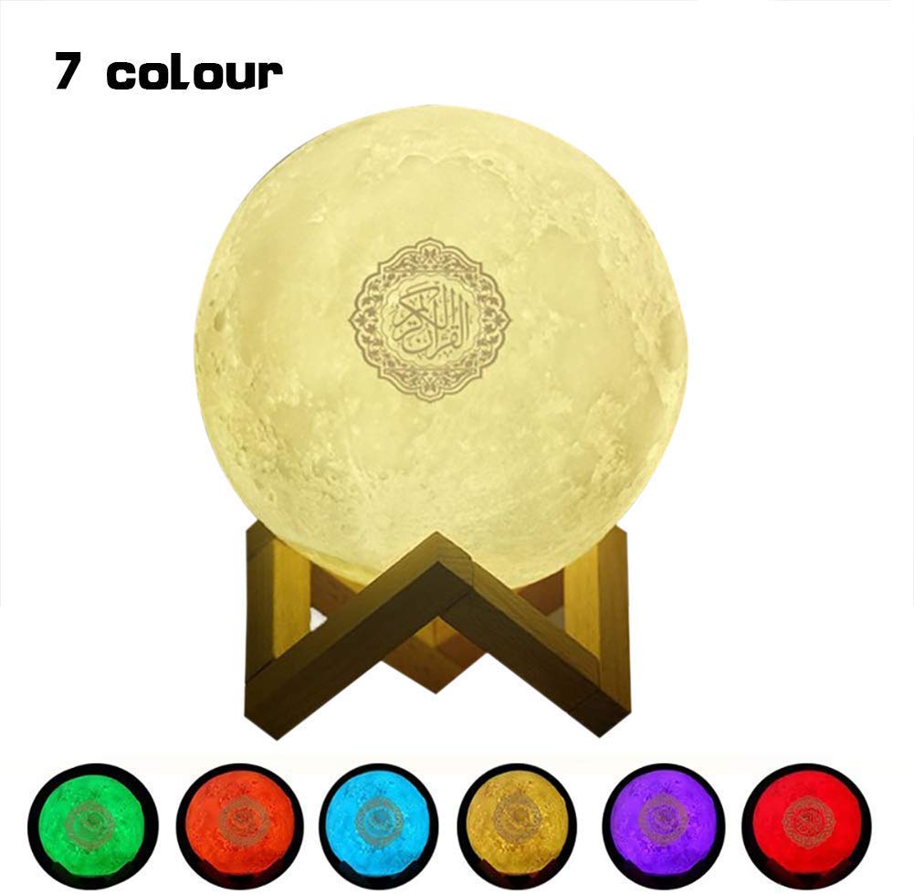 Qur'an Moon Lamp Speaker