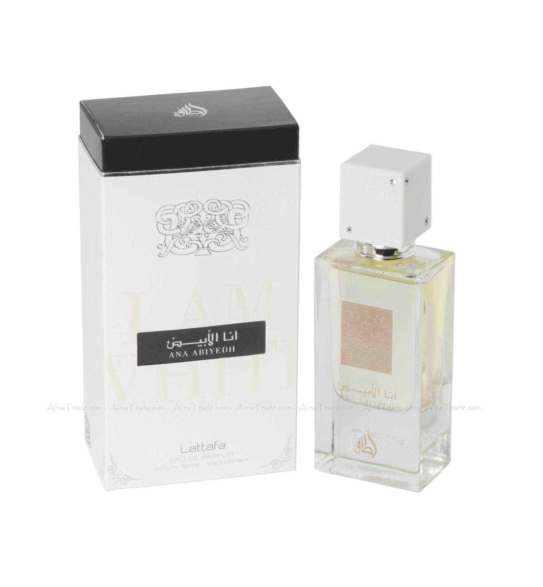 Ana Abiyedh by Lattafa (60ml) – Simply Deen