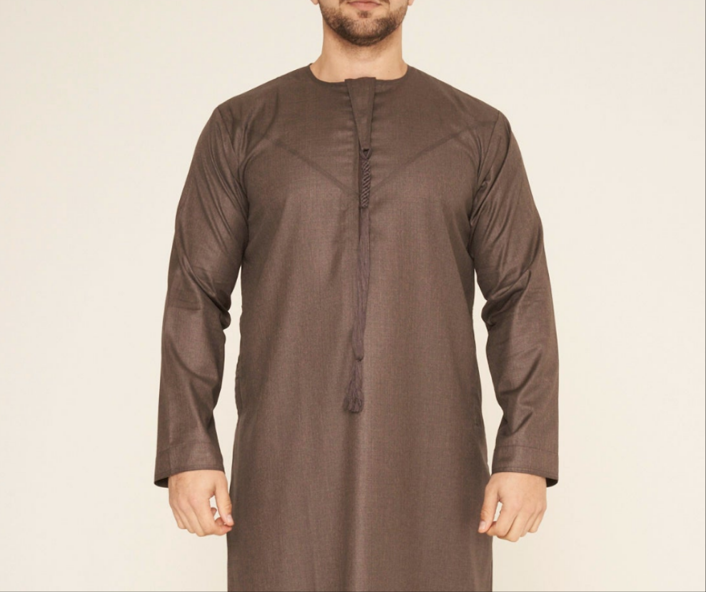 Premium Brown Emirati Thobe