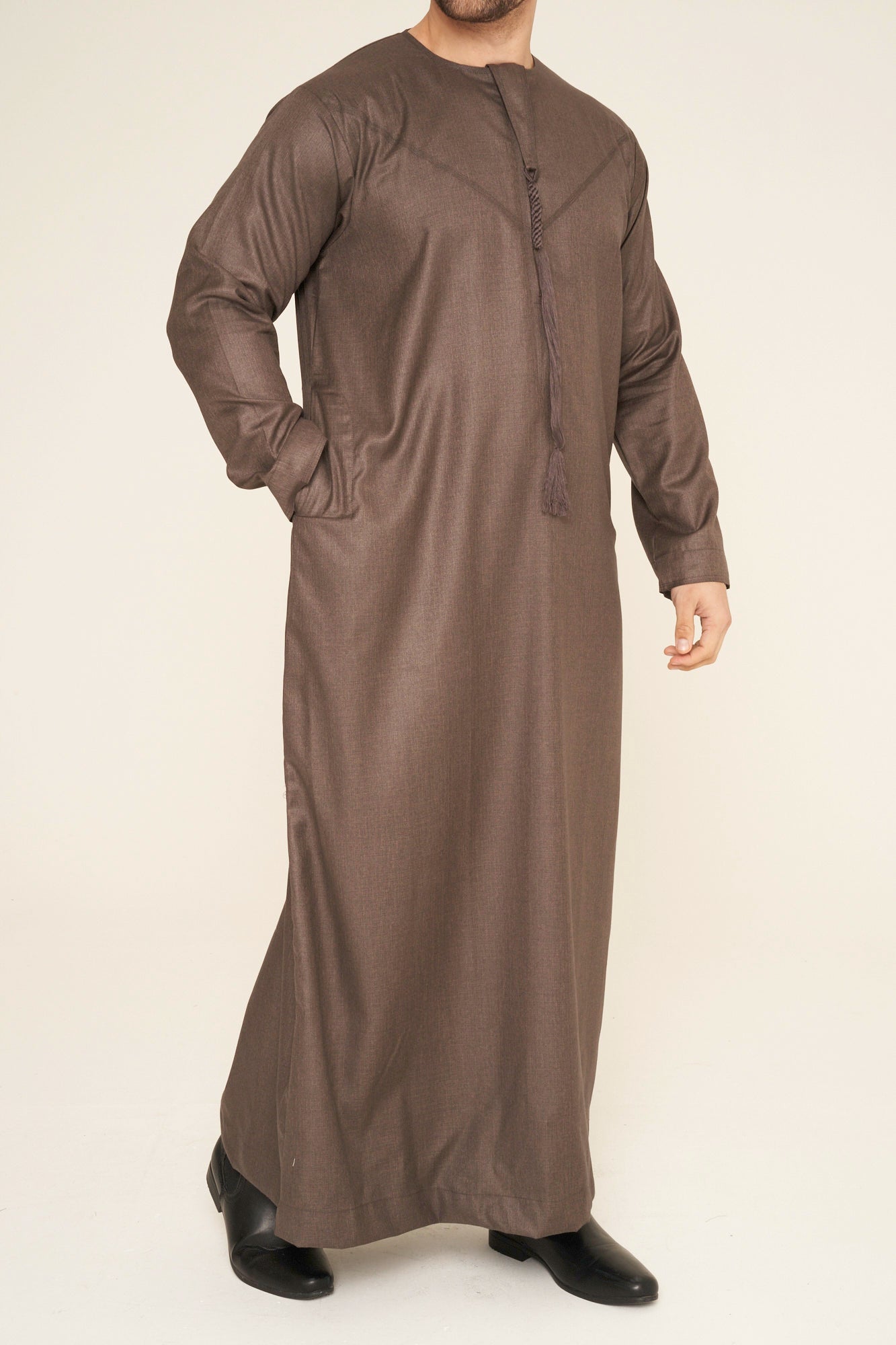 Premium Brown Emirati Thobe