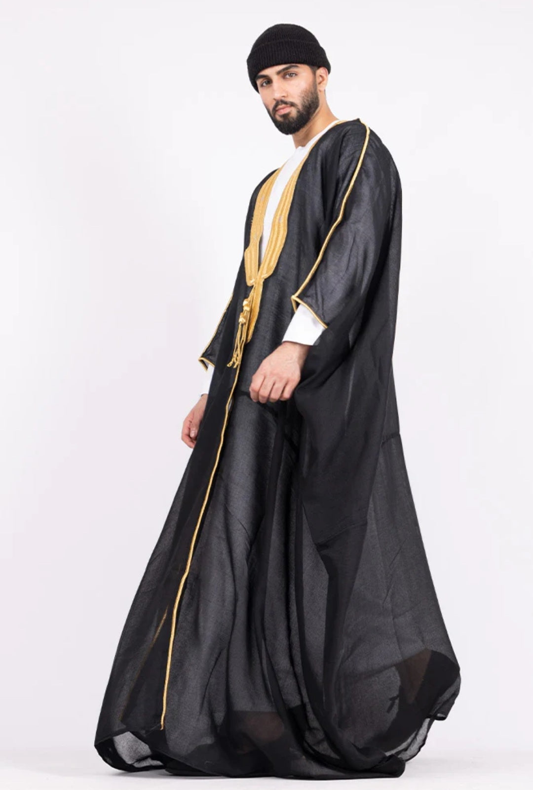 Black & Gold Bisht