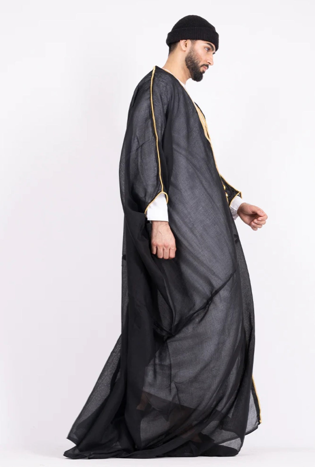 Black & Gold Bisht