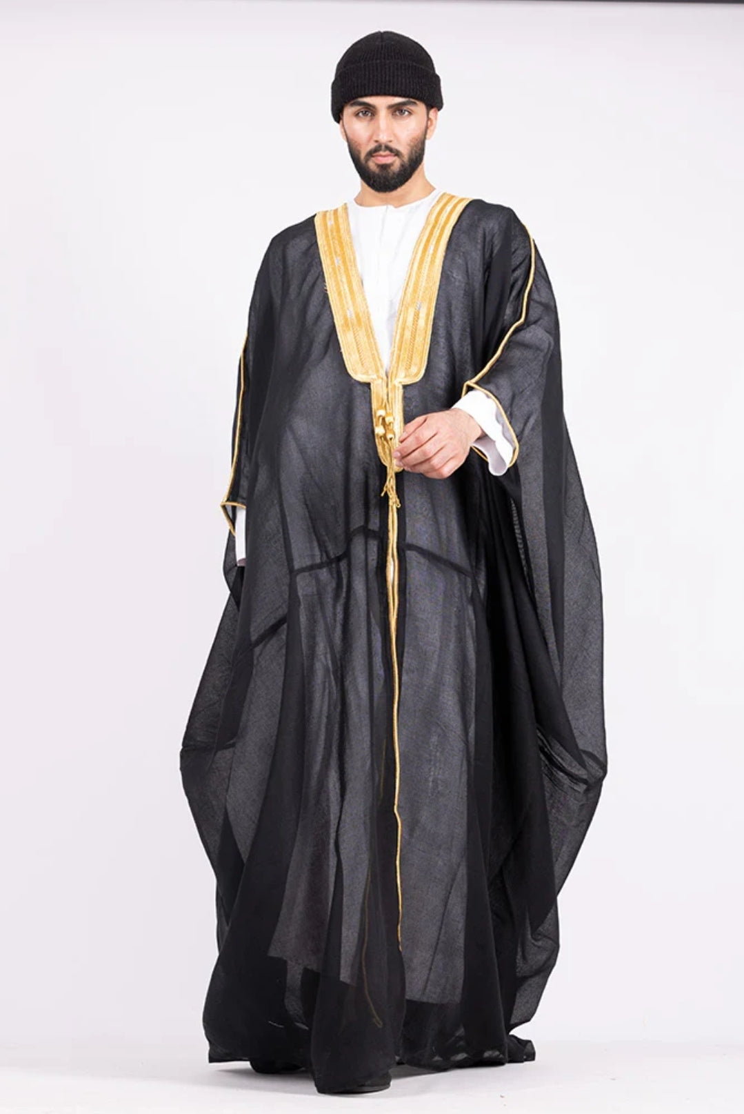 Black & Gold Bisht